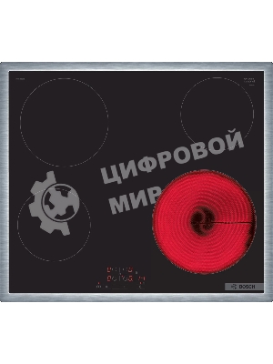 Электрическая варочная поверхность Bosch PKE645BB2E, 4 конфорки, стеклокерамика, 6600 Вт