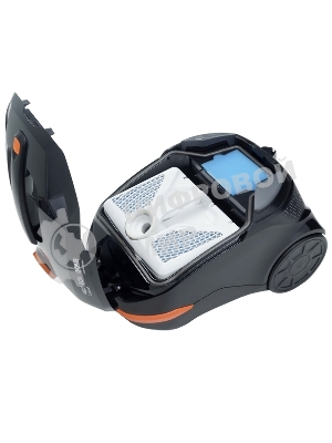 Пылесос Thomas Aqua-Box Compact черный/оранжевый 320/1600Вт уборка сухая, сбор воды, мойка воздуха, пылесборника нет