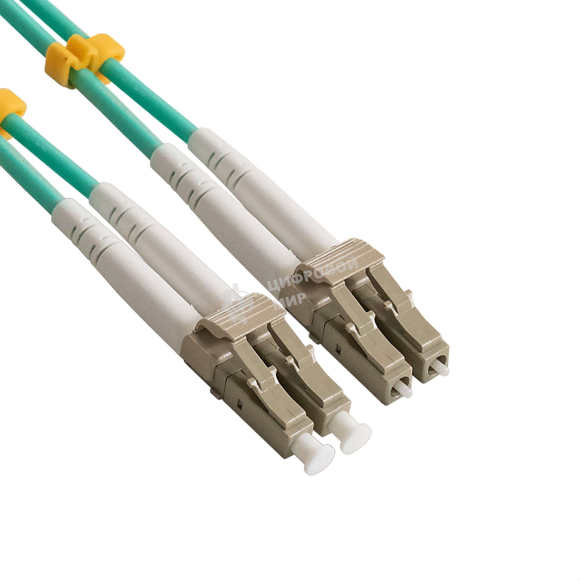 Патч-корд волоконно-оптический ExeGate FC-D-503-LC-LC-2M-LSZH (Шнур ВО MM 50/125 (OM3), LC/UPC-LC/UPC, Duplex, LSZH, 2м)