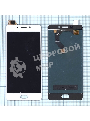 Дисплей для Meizu M6 Note, белый