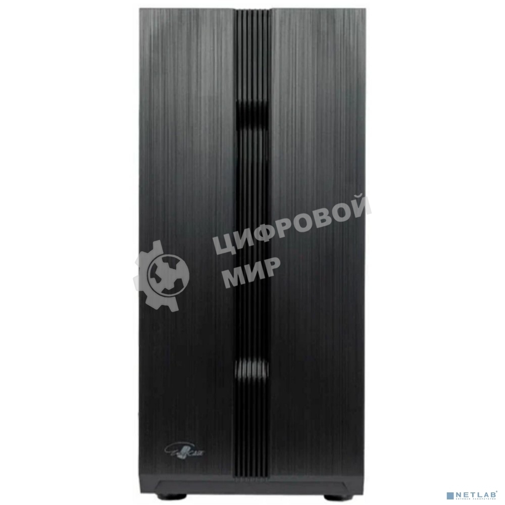 Компьютерный корпус ATX Eurocase A31 ARGB черный без БП закаленное стекло USB 3.0