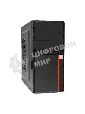 Компьютерный корпус Minitower ExeGate MA-371X-UNS500 (mATX, БП UNS500 с вент. 12см, 2*USB+2*USB 3.0, аудио, черный)