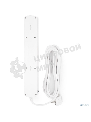 Сетевой фильтр Ippon BK-6-EU-5-10-W 5 м, 6 розеток, белый, коробка