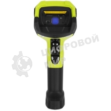 Сканер штрих-кода ручной Zebra DS3608 (DS3608-ER3U4602ZVW) 2D Imager (дальнобойный), проводной, USB, RS-232 (COM порт, Serial), зеленый/черный