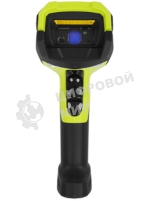 Сканер штрих-кода ручной Zebra DS3608 (DS3608-ER3U4602ZVW) 2D Imager (дальнобойный), проводной, USB, RS-232 (COM порт, Serial), зеленый/черный
