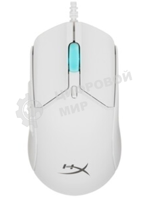 Мышь проводная HyperX Pulsefire Haste 2 белый, 26000 dpi, USB, кнопки - 6