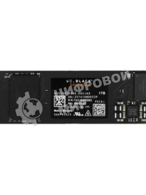 Накопитель SSD Western Digital Black SSD SN7100 M2.2280 PCIe 4.0 4Tb, 7000MBs/6700MBs, TBW 2400, WDS400T4X0E, 1 year