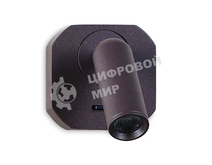 Настенный светодиодный светильник Ambrella light FW283 SCF кофе песок LED 4200K 3W 66*66*65
