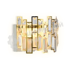 Светильник Ambrella light TR5055 GD/WH/CL золото/белый/прозрачный E14/2 max 40W 250*200*140