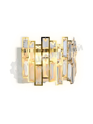 Светильник Ambrella light TR5055 GD/WH/CL золото/белый/прозрачный E14/2 max 40W 250*200*140