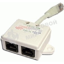 Y-адаптер, 1 телефонный и 1 компьютерный порт