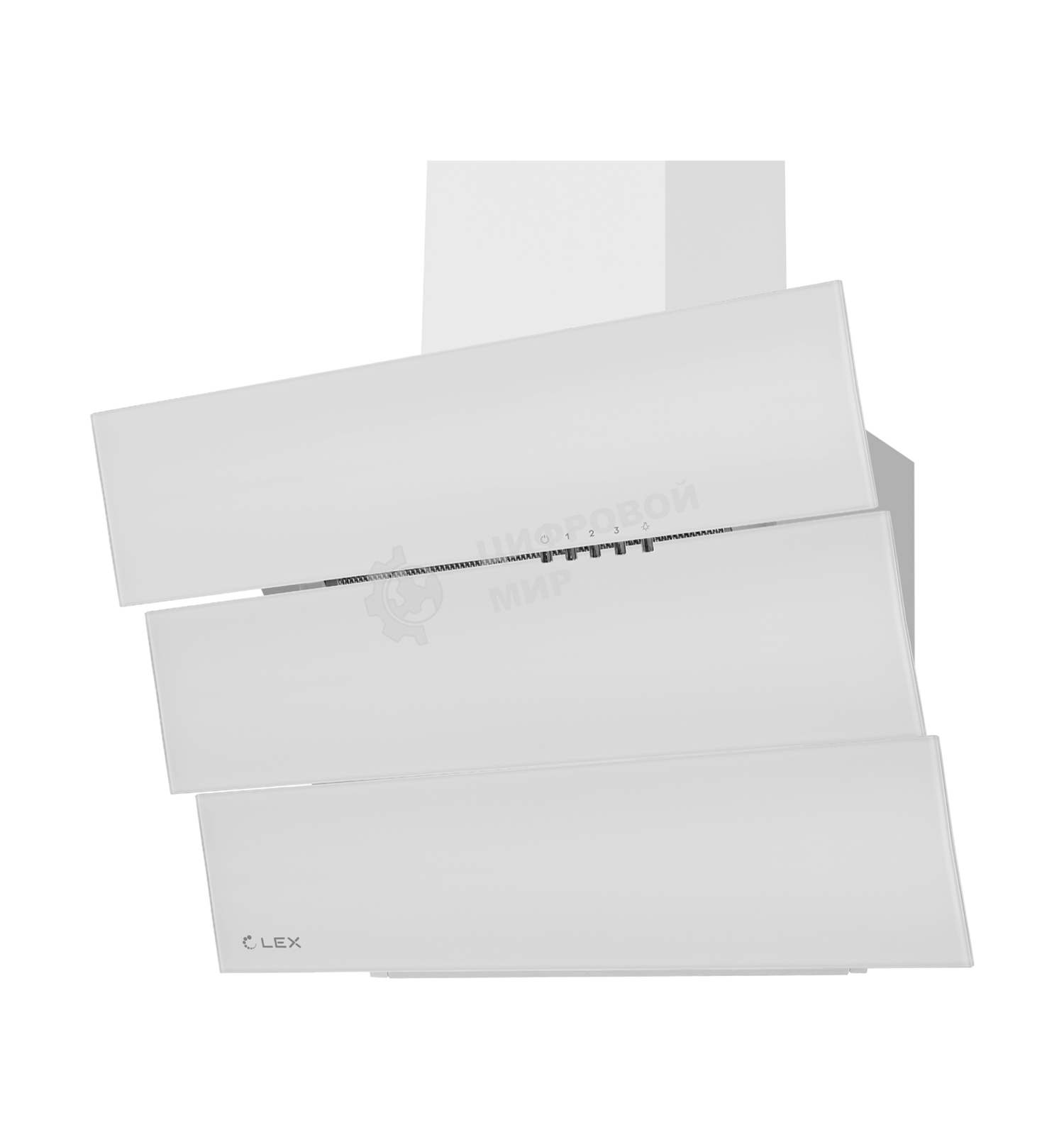 Вытяжка каминная LEX Rio G 600 белая, 60 см, 700 куб. м/ч, 44 дБ