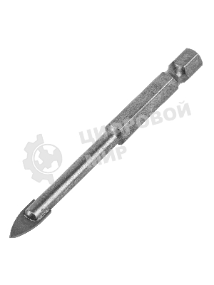 Сверло по керамической плитке и стеклу Matrix, 6 мм, 6-гр хвостовик