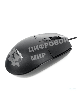 Мышь проводная Gembird MOP-430 черный, 1600 dpi, USB, кнопки - 4