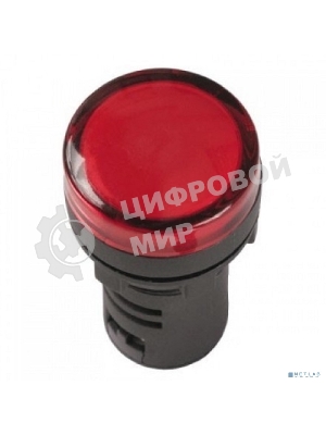 Арматура светосигнальная AD-16DS 24В AC/DC красн. IEK BLS10-ADDS-024-K04-16