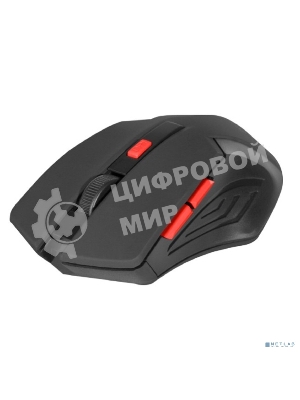 Мышь беспроводная Defender Accura MM-275 красный, 1600 dpi, радиоканал, USB, кнопки - 6