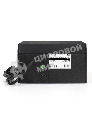 Источник бесперебойного питания ExeGate NEO NNB-600.LED.AVR.8SH.CH 600VA/360W, LED, AVR, 8*Schuko, 4*USB-порта для зарядки, черный