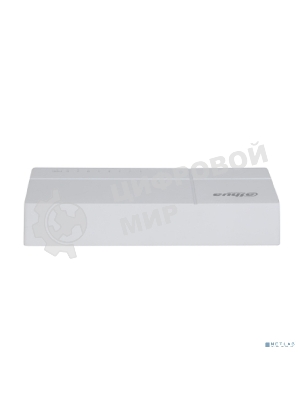 Коммутатор 8-в-1 Dahua DH-SF1008L/8 портов до 100 Мбит.с/коммутация до 1.6 Gbит.с/неуправляемый/Plug & Play/белый (DH-SF1008L)