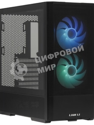 Компьютерный корпус Lian-Li DK07X черный без БП E-ATX 10x120мм 3x140мм 2xUSB3.0 audio bott PSU