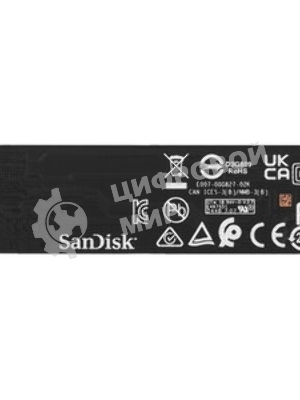 Накопитель SSD Western Digital Black SSD SN7100 M2.2280 PCIe 4.0 4Tb, 7000MBs/6700MBs, TBW 2400, WDS400T4X0E, 1 year