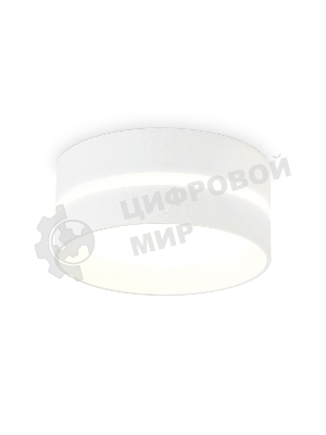 Светильник Ambrella light TN5391 SWH/FR белый песок/белый матовый GX53 IP44 D85*55