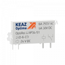 Реле промежуточное OptiRel G RP34-51-24D-6-CO-S