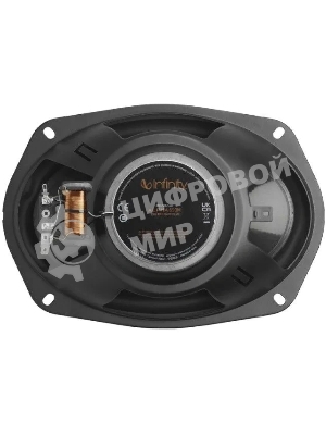 Колонки автомобильные Infinity Alpha 693M 195Вт 93дБ 3Ом 16x24см (6x9дюйм) (ком.:2кол.) коаксиальные трехполосные