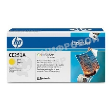 Картридж лазерный HP CE252A желтый для CLJ CM3530/CP3525 7000 стр.