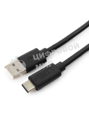 Кабель USB Cablexpert CCP-USB2-AMCM-6, USB2.0 AM/USB3.1 Type-C, 1.8м, пакет