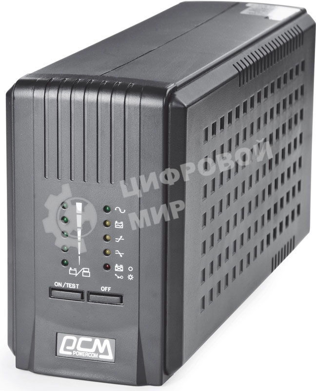 Источник бесперебойного питания Powercom SPT-500-II 400Вт 500ВА черный