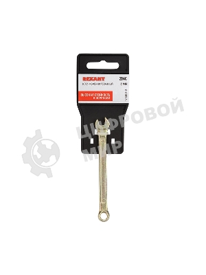 Ключ комбинированный Rexant 6 мм, желтый цинк