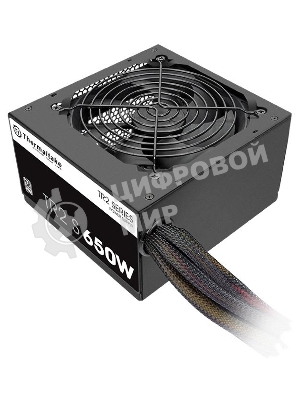 Блок питания Thermaltake TR2 S 650W Retail (PS-TRS-0650NPCWEU-2), 650Вт, 80 PLUS,120мм, черный