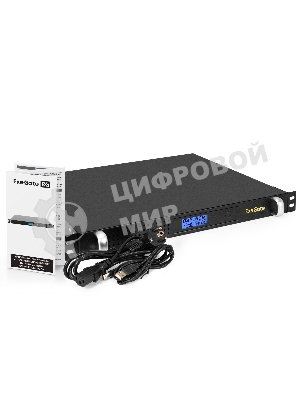 Источник бесперебойного питания ExeGate 1U ServerRM UNL-1000.LCD.AVR.6C13.RJ.USB.1U 1000VA/600W, LCD, AVR, 6*C13, RJ, USB, 1U, установка в стойку, черный