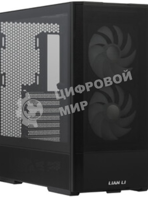 Компьютерный корпус Lian-Li DK07X черный без БП E-ATX 10x120мм 3x140мм 2xUSB3.0 audio bott PSU