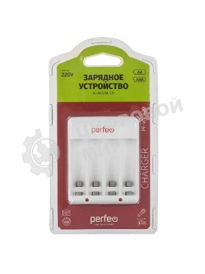 Зарядное устройство Perfeo PF_B4048 PF-VN-421 Ni-MH/CD, 220V, 4 слота, AA/AAA/9V, таймер