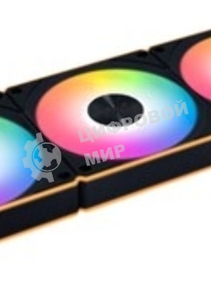 Вентилятор для корпуса Lian-Li Uni Fan CL Wireless 120 ARGB 124х120x28 черный 4-pin 29.8дБ (упак.:3шт) (G99.12CL1W3B.R0) Ret