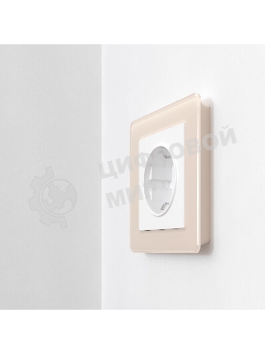 Рамка на 1 пост Acrylic (айвори) W0012743