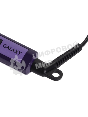 Щипцы для завивки волос Galaxy LINE GL4617 фиолетовый, 25 мм, 100-220 °C, 13 режимов