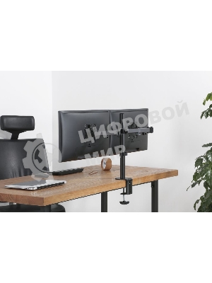 Кронштейн ONKRON D221E для двух мониторов 13