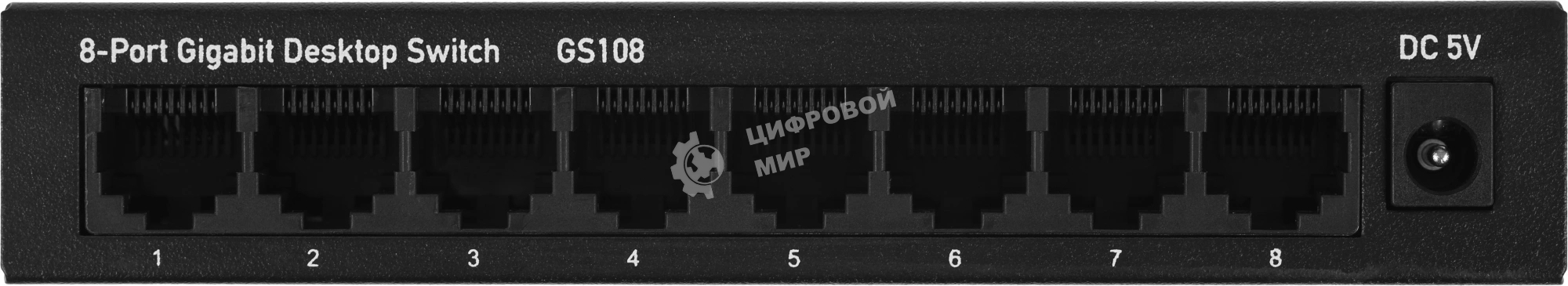 Коммутатор Cudy GS108 (L2) 8x1 Гбит/с неуправляемый