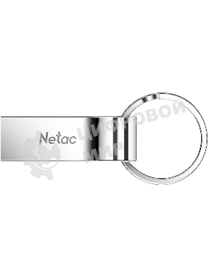 Флешка USB Netac U275 (NT03U275N-064G-20SL), 64Gb, USB 2.0, R/W 50/15, серебристый