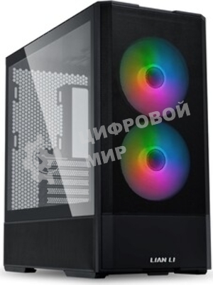 Компьютерный корпус Lian-Li DK07X черный без БП E-ATX 10x120мм 3x140мм 2xUSB3.0 audio bott PSU