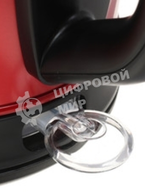 Электрочайник Tefal KI270530 красный, 1.7 л, 2400 Вт, скрытый нагревательный элемент