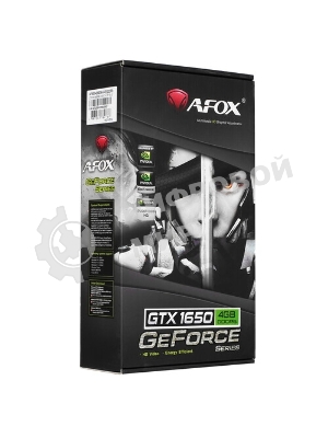 Видеокарта Afox GTX1650 GAMING 4Gb GDDR6 128bit DVI DP HDMI 2FAN RTL
