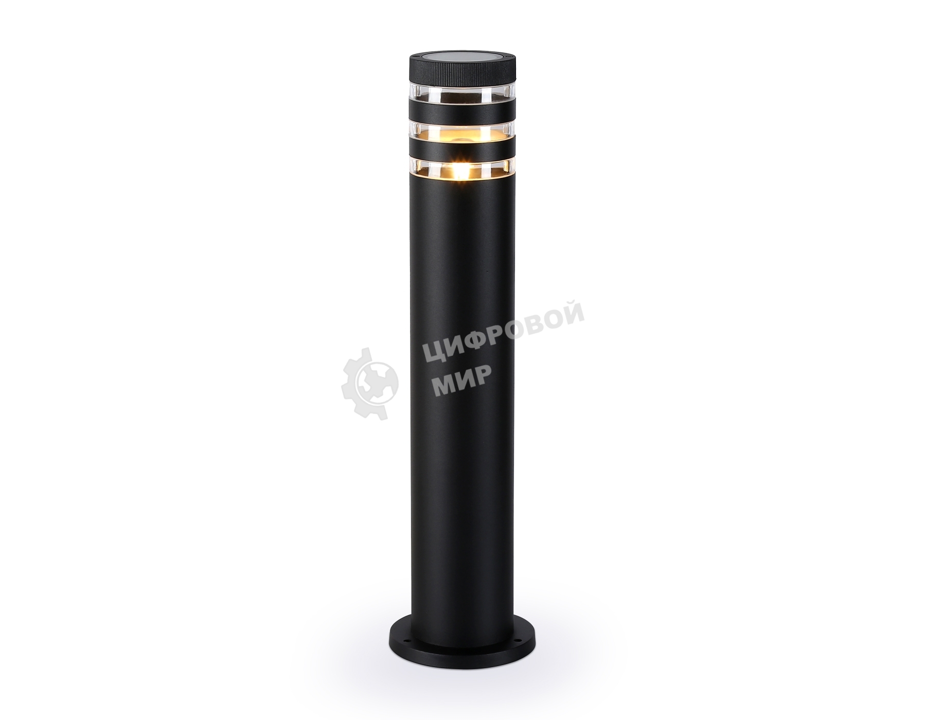 Светильник Ambrella light ST2566 BK/CL черный/прозрачный IP54 E27 max 40W D110*625