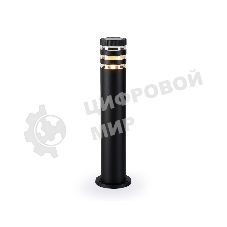 Светильник Ambrella light ST2566 BK/CL черный/прозрачный IP54 E27 max 40W D110*625