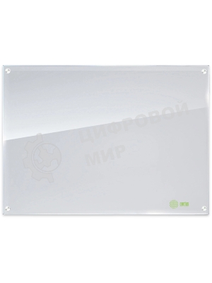 Доска стеклянная Cactus CS-GbD-90X120-WT-TM Сквозное крепление стеклянная белый 90x120 см стекло крепления