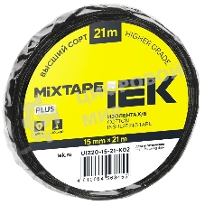 Изолента Х/Б 15мм 21м MIXTAPE 5 IEK UIZ20-15-21-K02