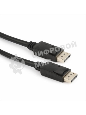 Кабель DisplayPort Gembird, 1.8м, 20M/20M, черный, экран, пакет