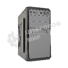 Компьютерный корпус ExeGate EX284024RUS Minitower BA-202 Black, mATX, AA400, 80мм, 2хUSB, Audio